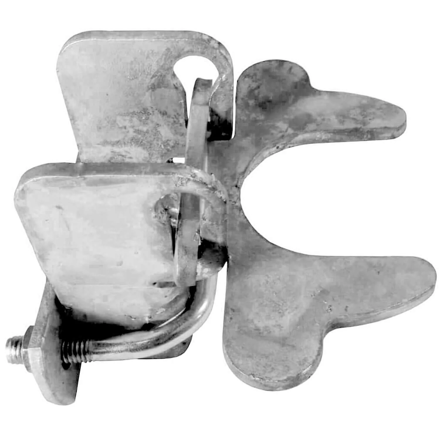 Kennel Gate Latch for Dog Kennel. Fits 1-3/8" Gate Frame & 1-3/8" Gate Post. Made of galvanized steel to prevent rust and corrosion - Image 19