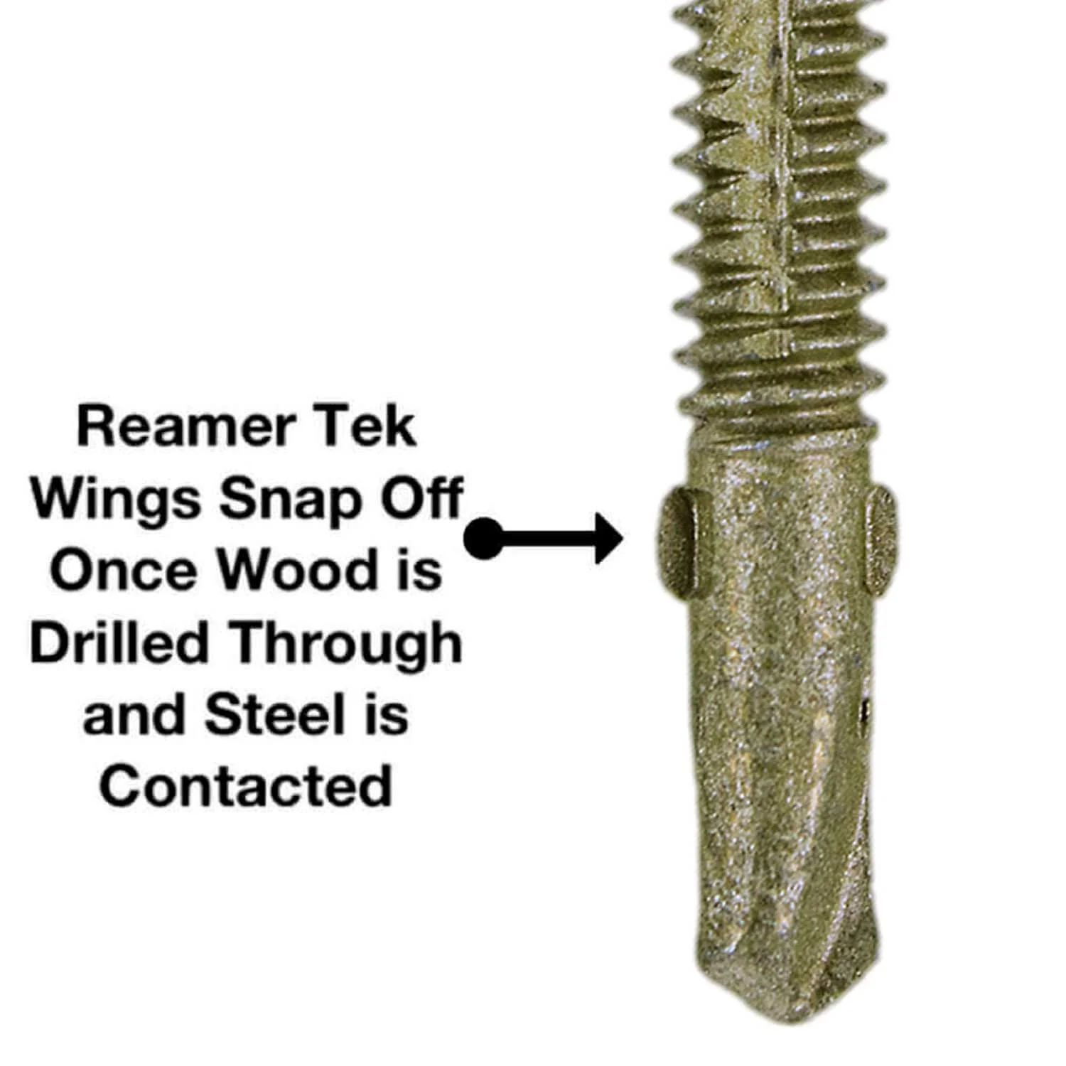 Reamer Tek Torx/Star Head Self-Drilling Wood to Metal Screws - for Flatbeds, Trailers or Fastening Wood to Steel - Image 55