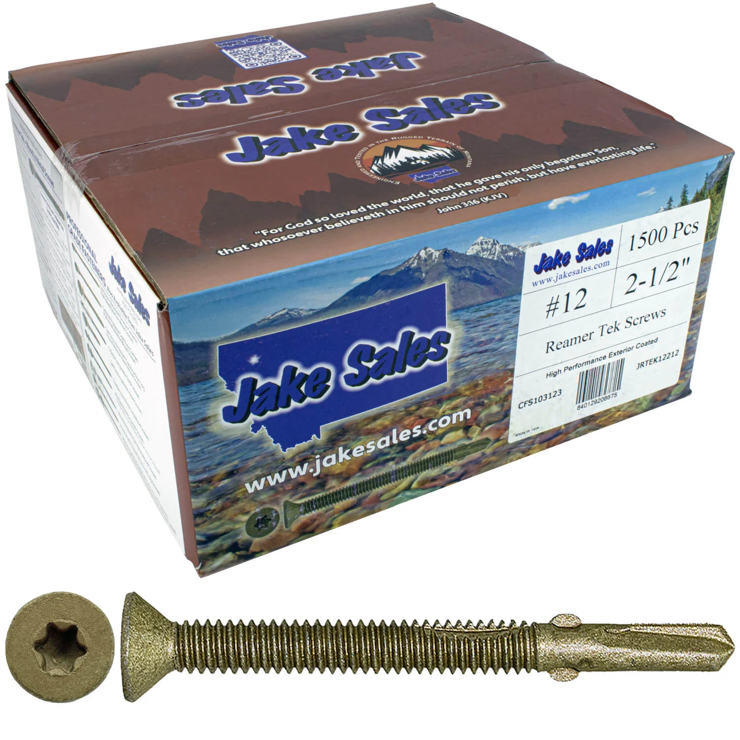 Reamer Tek Torx/Star Head Self-Drilling Wood to Metal Screws - for Flatbeds, Trailers or Fastening Wood to Steel - Image 75