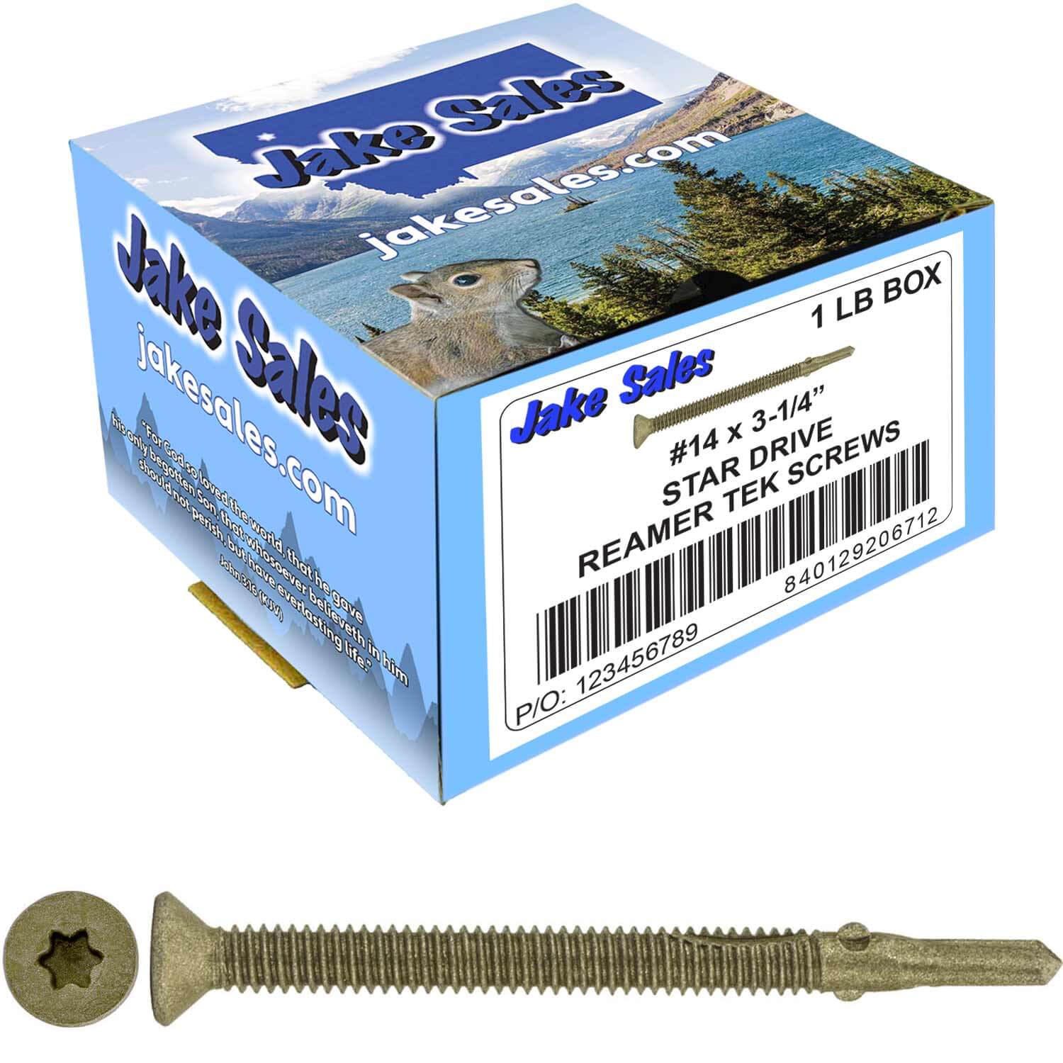 Reamer Tek Torx/Star Head Self-Drilling Wood to Metal Screws - for Flatbeds, Trailers or Fastening Wood to Steel - Image 9