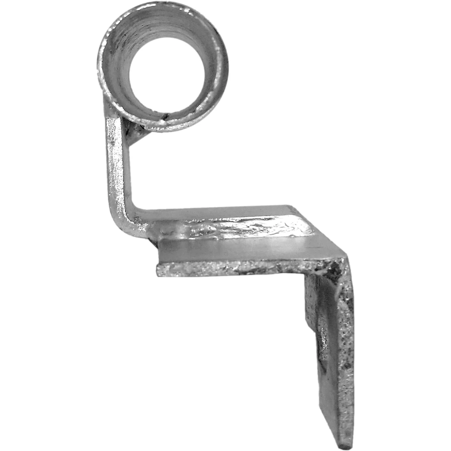 ROLLING/SLIDING GATE TRACK BRACKET -WALL MOUNT: for 1-5/8" Track Pipe [Flat Back] - Image 7