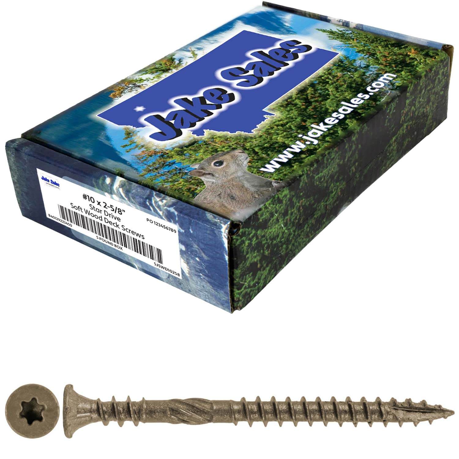 #10 Soft Wood Deck Screw - Exterior Corrosion Resistant - Image 34