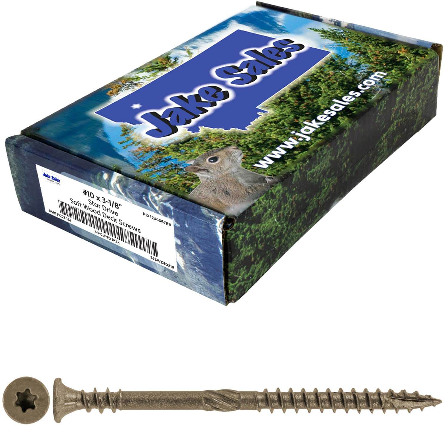 #10 Soft Wood Deck Screw - Exterior Corrosion Resistant - Image 40