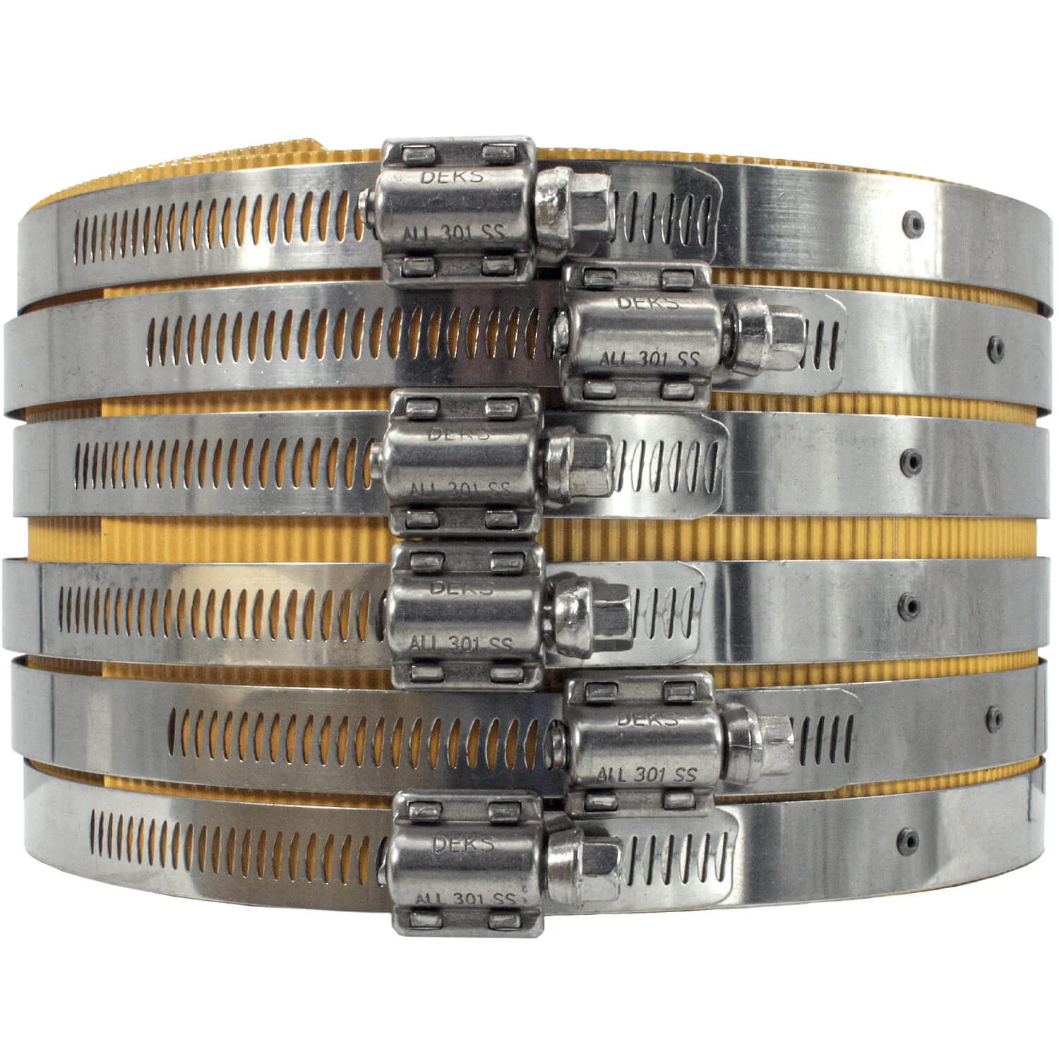 Stainless Steel Non-Shear with Gear Bands Coupler - Flexible With Shear Ring - Clay, Plastic, Copper, Steel or Lead to Clay, Plastic, Copper, Steel or Lead - Image 48