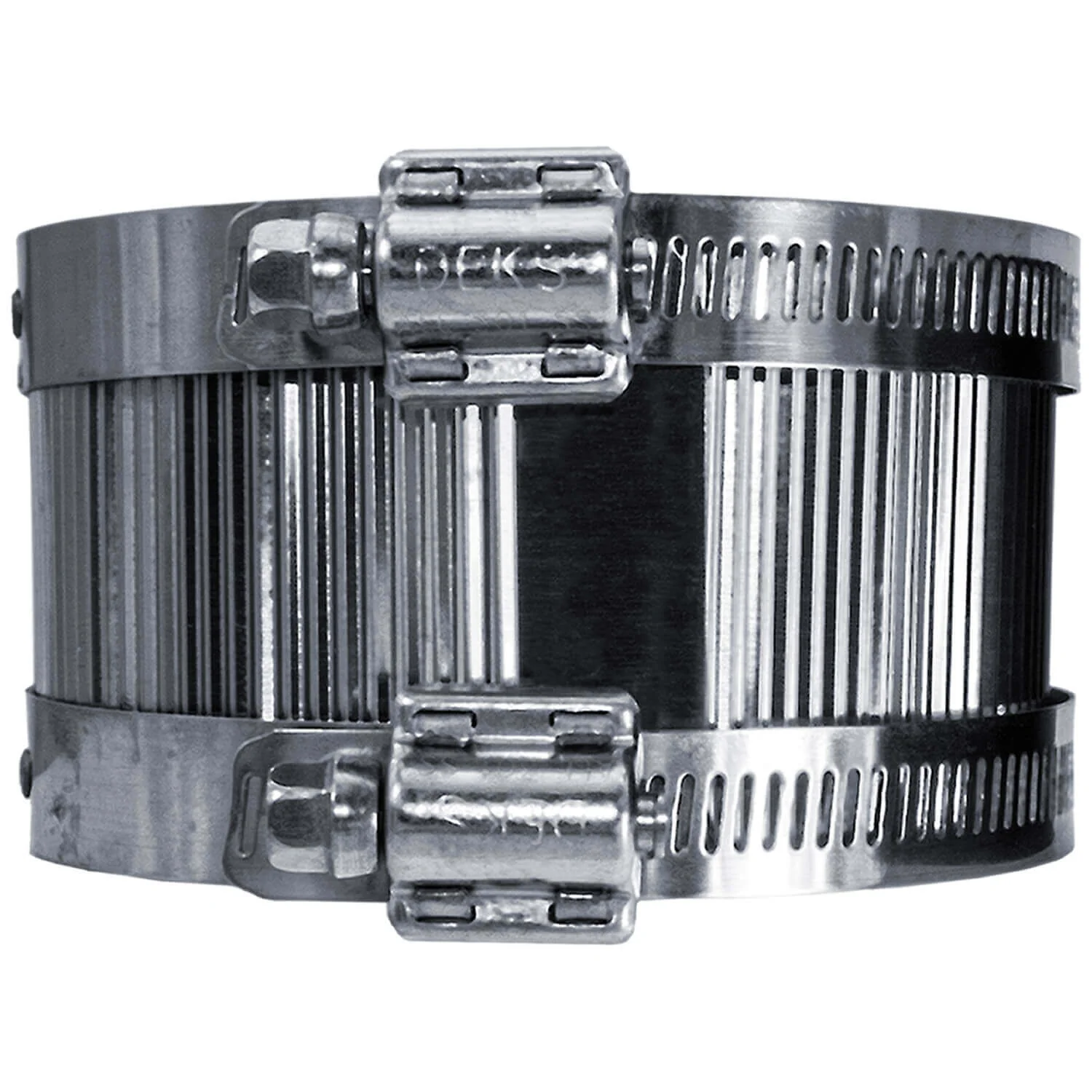 Stainless Steel Non-Shear with Gear Bands Coupler - Flexible With Shear Ring - Clay, Plastic, Copper, Steel or Lead to Clay, Plastic, Copper, Steel or Lead - Image 7