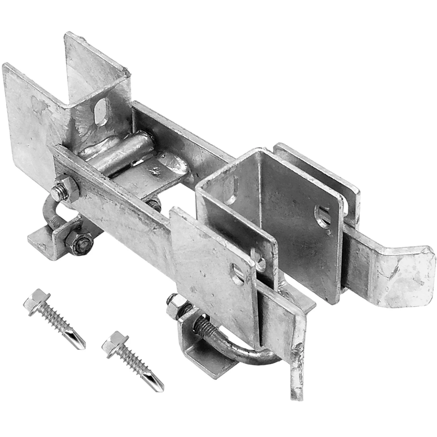 Strong Arm Double Gate Latch - GALVANIZED - Latches Two Gates Together without the Need of a Drop Rod - Image 9