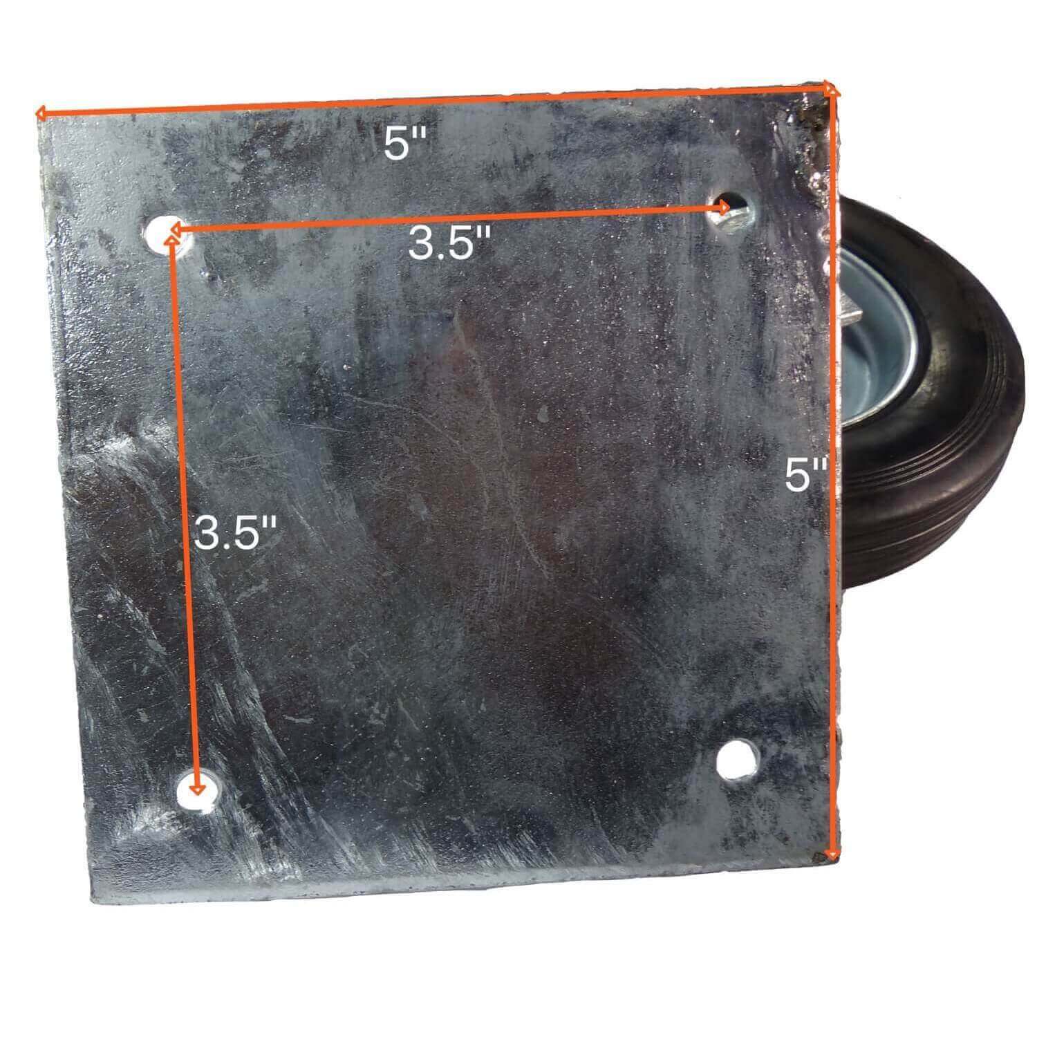 Swivel Wheel for Swinging Wood Gate. - Image 3