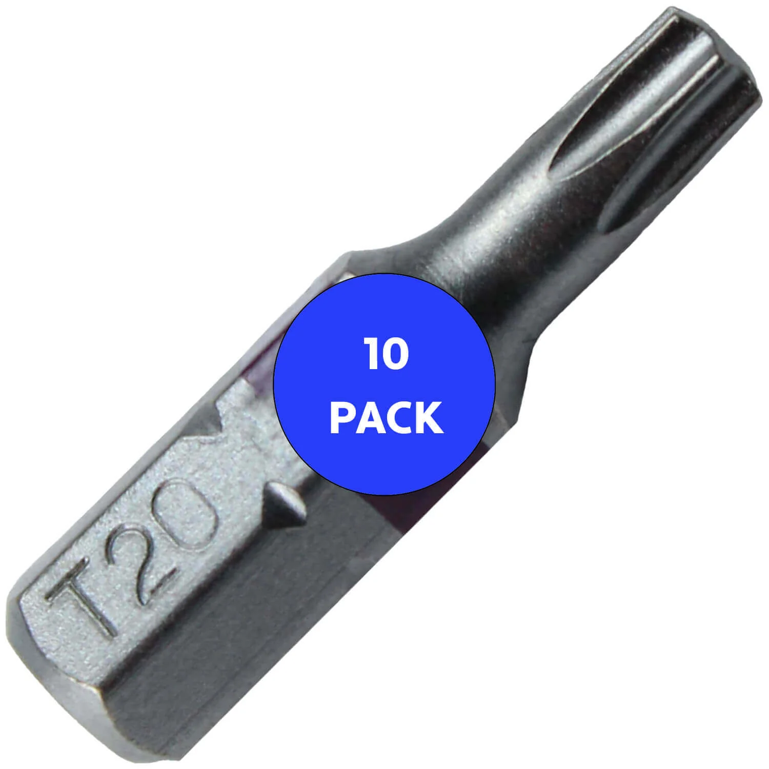 T20 (T-20) Torx/Star Driver Bit - Color Coded Torx/Star Drive Quick Change Shank Bit for Screws and Fasteners Requiring T20 (T-20) - Image 11