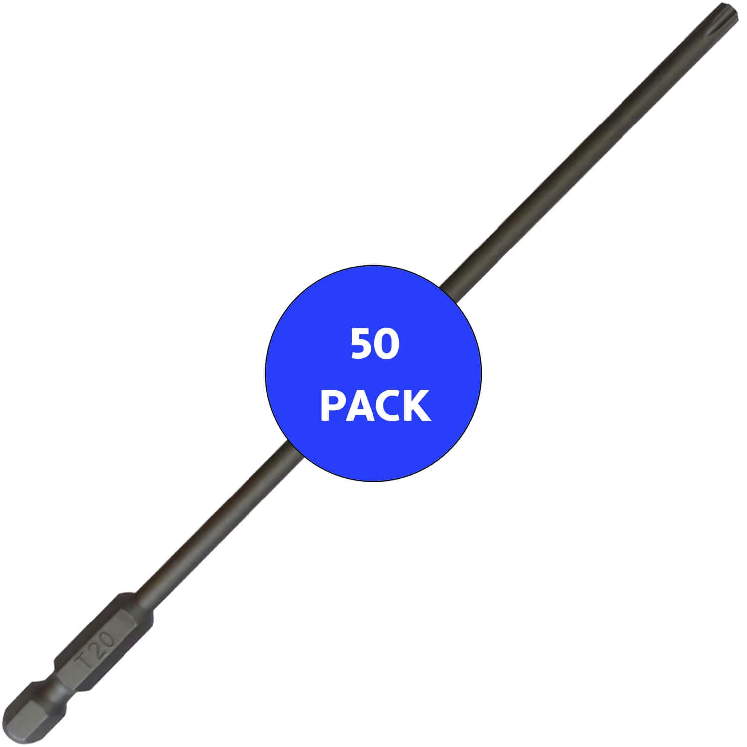 T20 (T-20) Torx/Star Driver Bit - Color Coded Torx/Star Drive Quick Change Shank Bit for Screws and Fasteners Requiring T20 (T-20) - Image 21