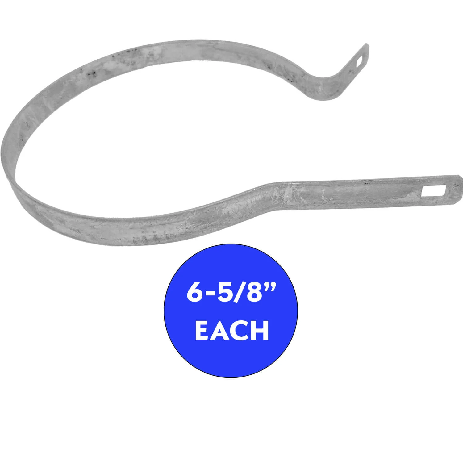 Tension Band for Chain Link Fence - Manufactured from Galvanized Steel to Prevent Rust. Tension Bands Wrap Around the Pipe on the Fence and Attach to a Tension Bar Holding the Chain Link Mesh - Image 10