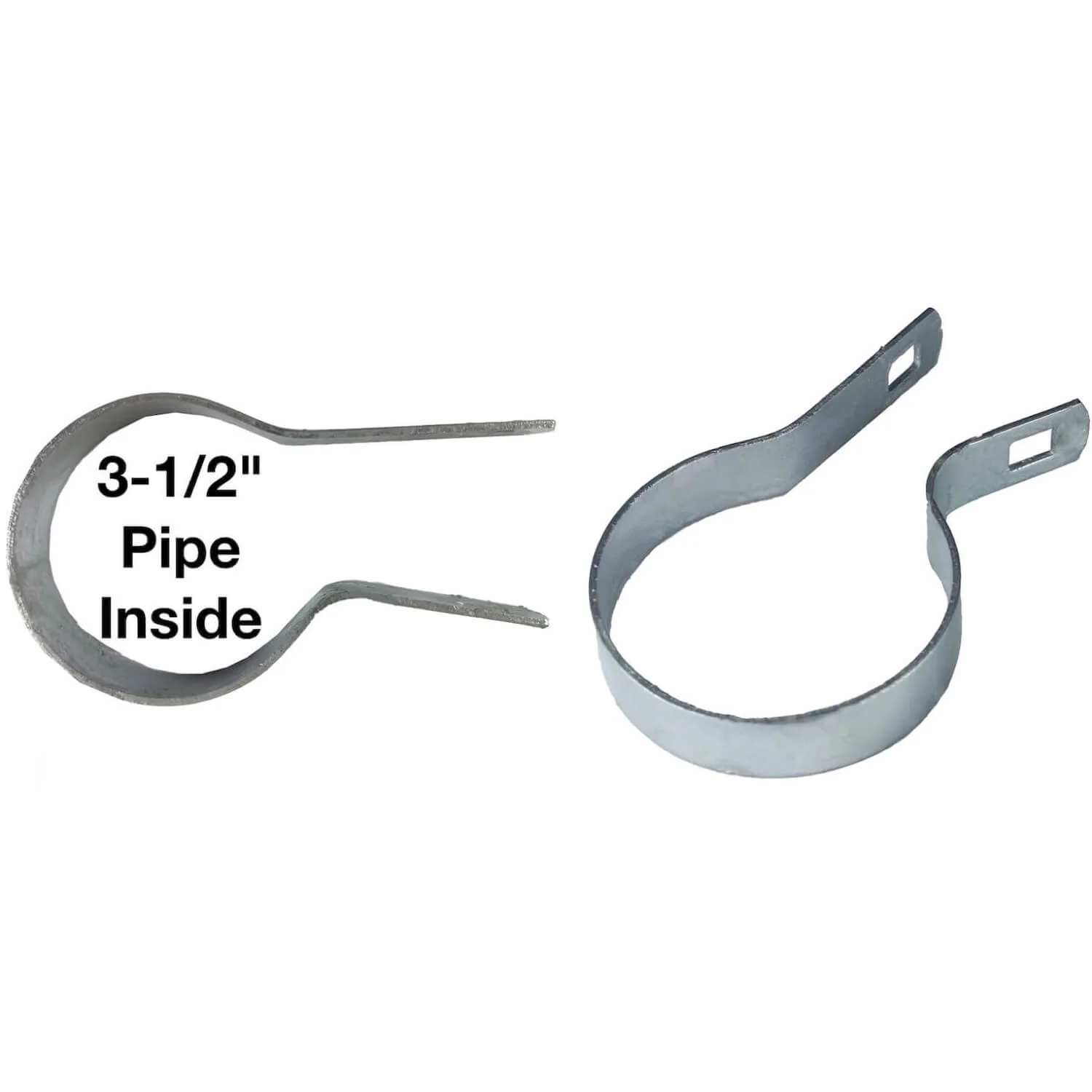 Tension Band for Chain Link Fence - Manufactured from Galvanized Steel to Prevent Rust. Tension Bands Wrap Around the Pipe on the Fence and Attach to a Tension Bar Holding the Chain Link Mesh - Image 25