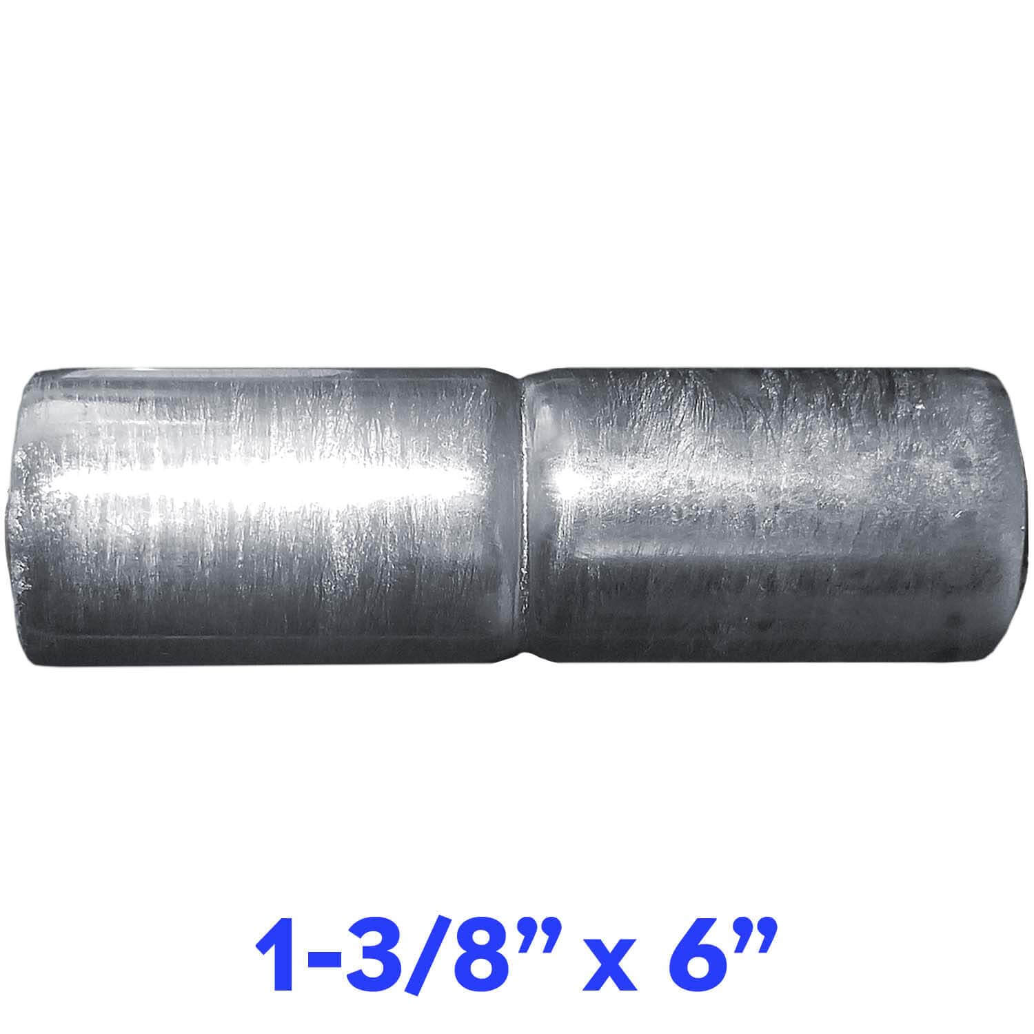 Top Rail Sleeve fits Over top rail to join together another top rail of equal diameter. Top Rail Sleeves can also be called a chain link fence Top Rail Connector or Top Rail Adapter - Image 11