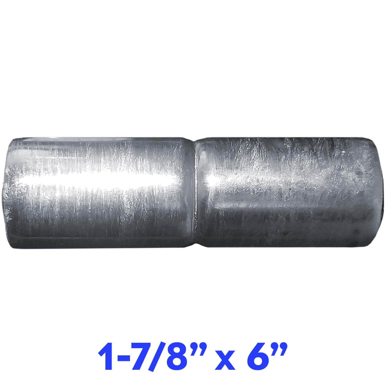 Top Rail Sleeve fits Over top rail to join together another top rail of equal diameter. Top Rail Sleeves can also be called a chain link fence Top Rail Connector or Top Rail Adapter - Image 17