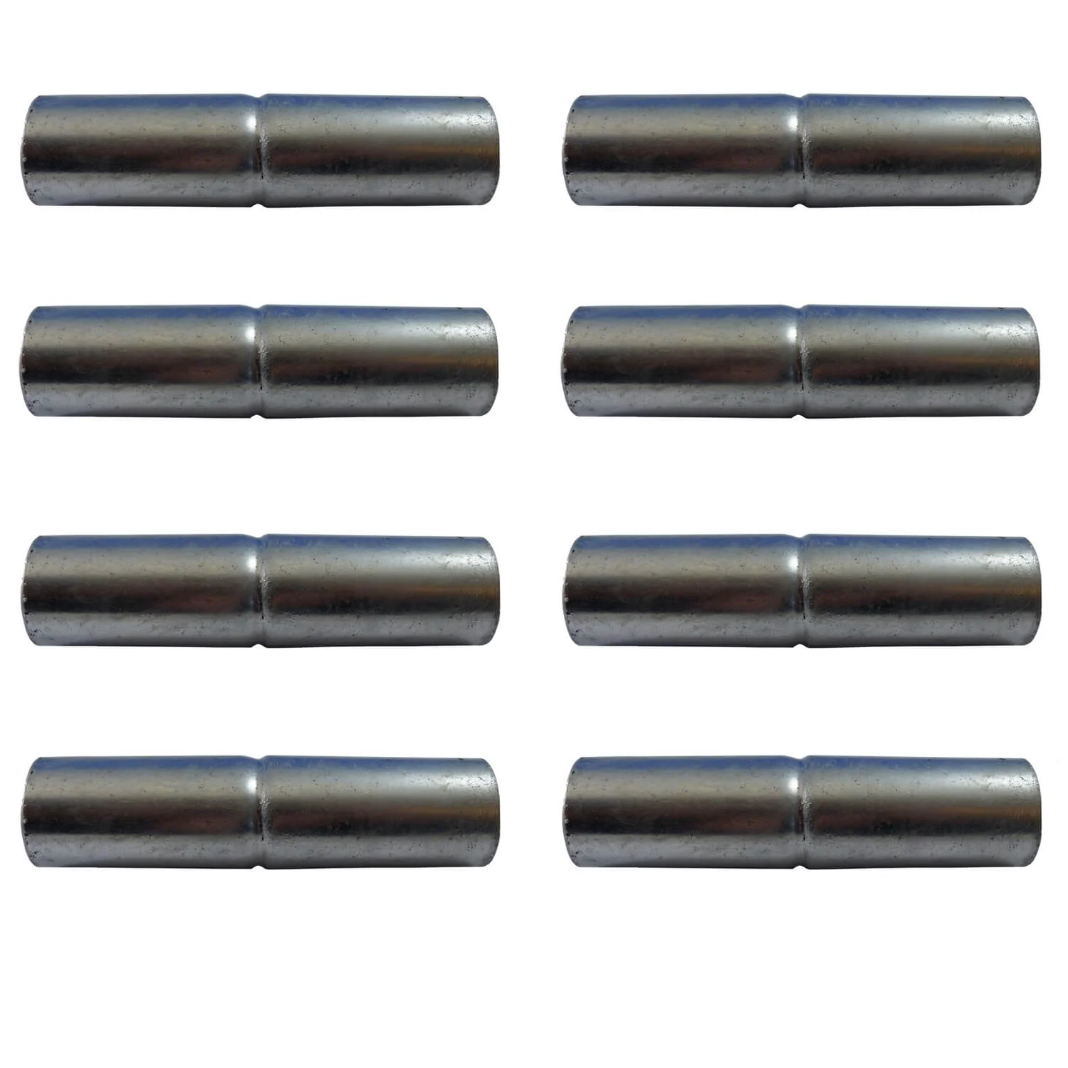 Top Rail Sleeve fits Over top rail to join together another top rail of equal diameter. Top Rail Sleeves can also be called a chain link fence Top Rail Connector or Top Rail Adapter - Image 26
