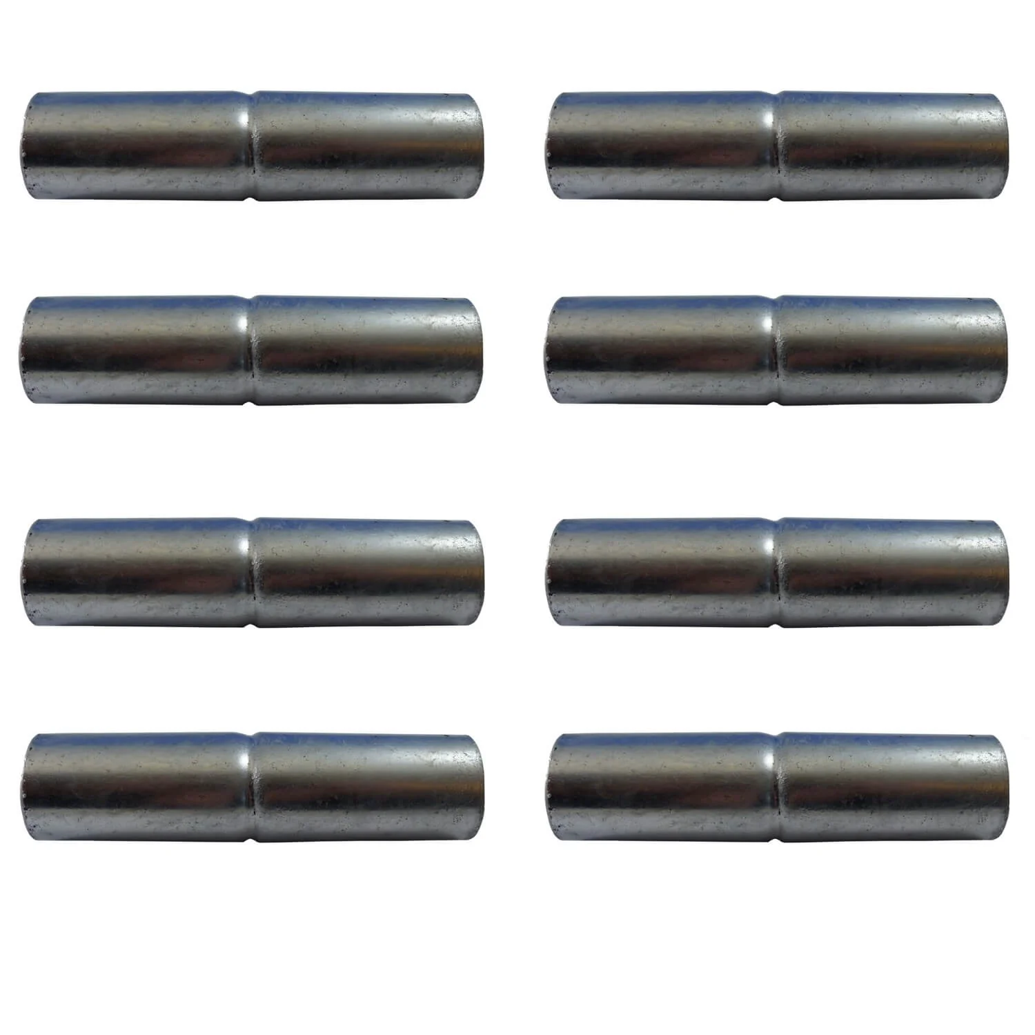 Top Rail Sleeve fits Over top rail to join together another top rail of equal diameter. Top Rail Sleeves can also be called a chain link fence Top Rail Connector or Top Rail Adapter - Image 34