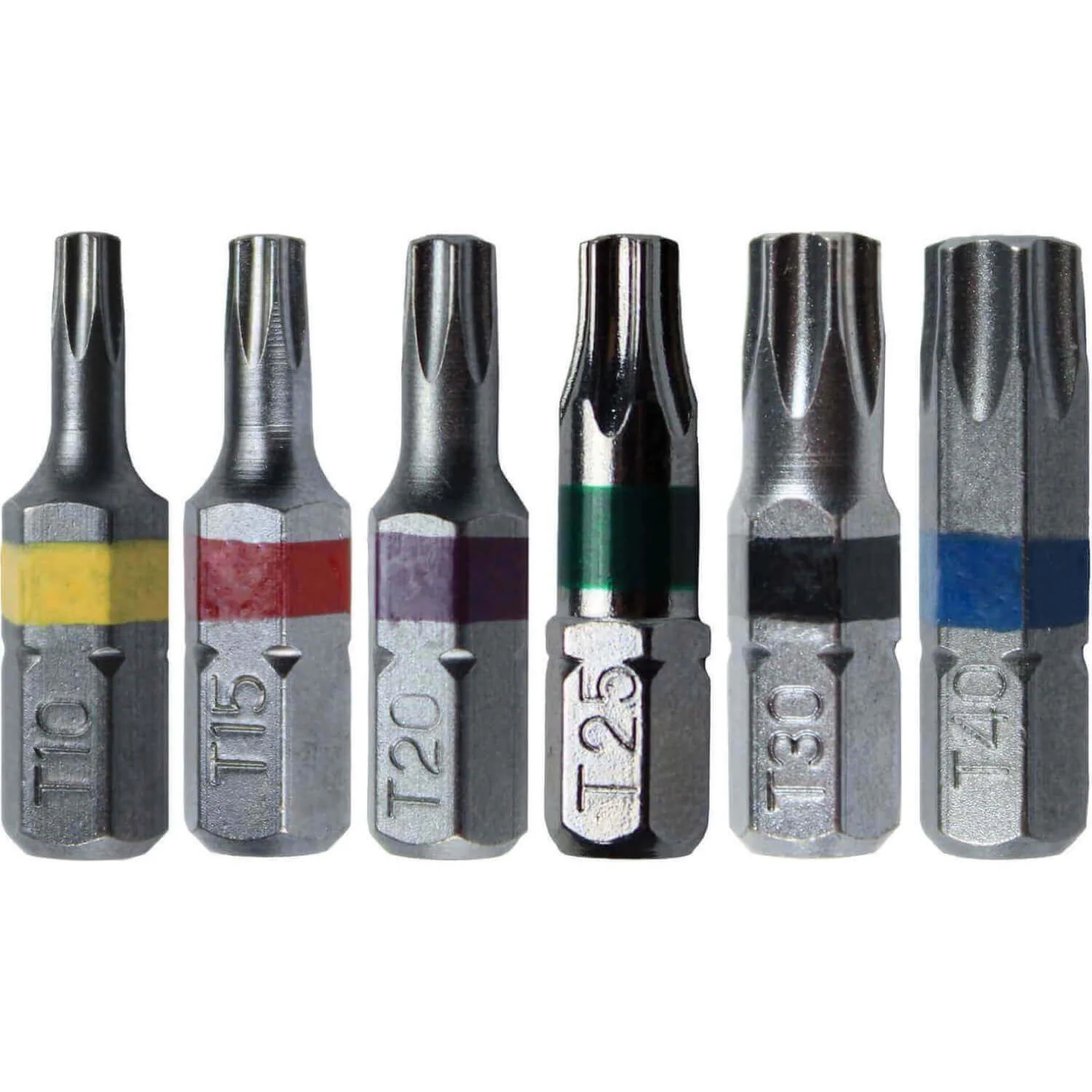 Torx/Star Driver Bit Sets. Quick Change Shanks in One and Two Inch Lengths - Image 8