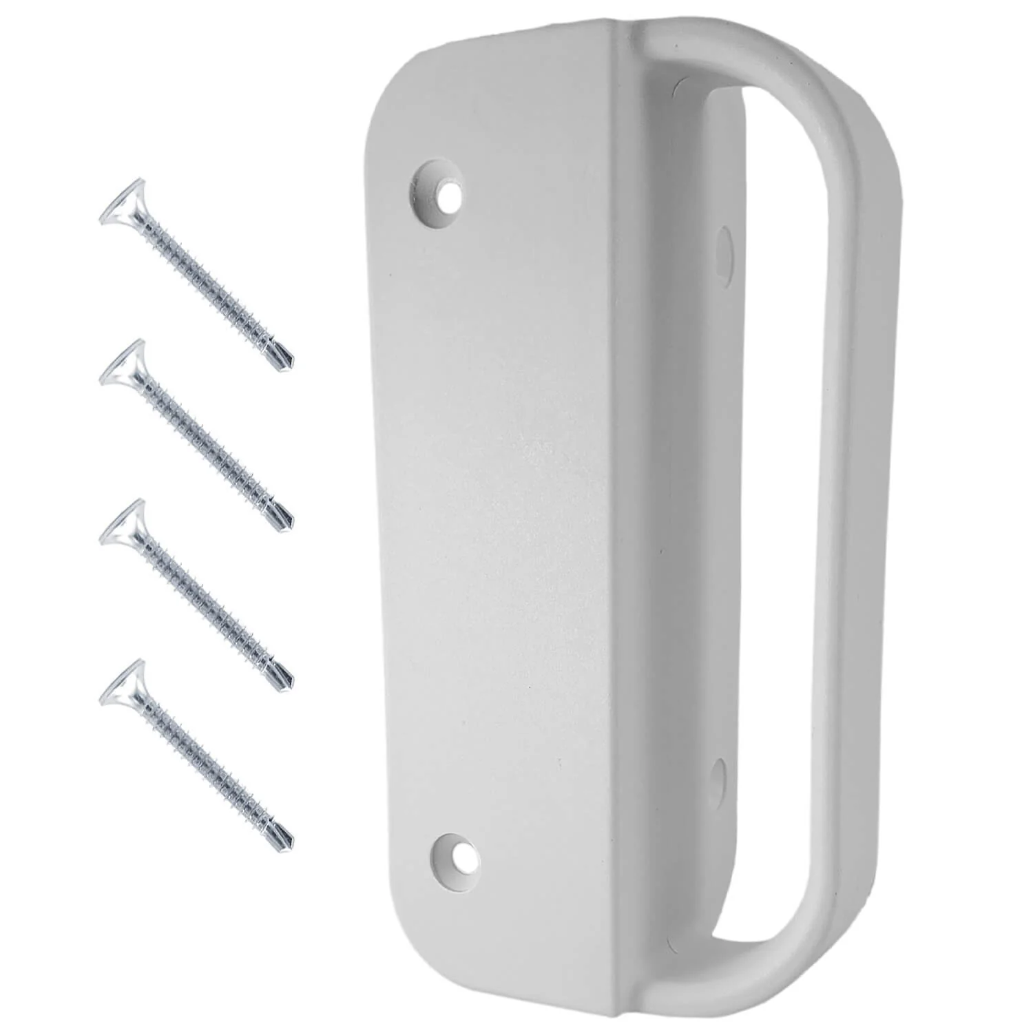 White Universal Nylon Gate Handle - Image 4