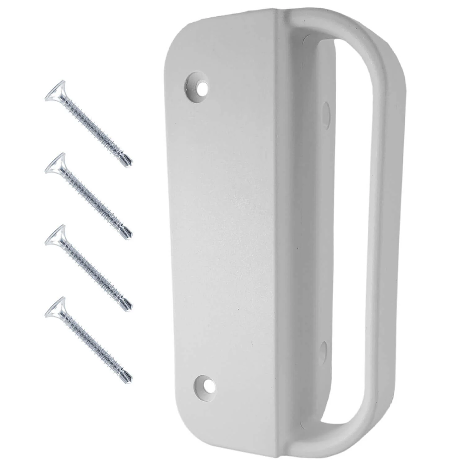 White Universal Nylon Gate Handle - Image 7