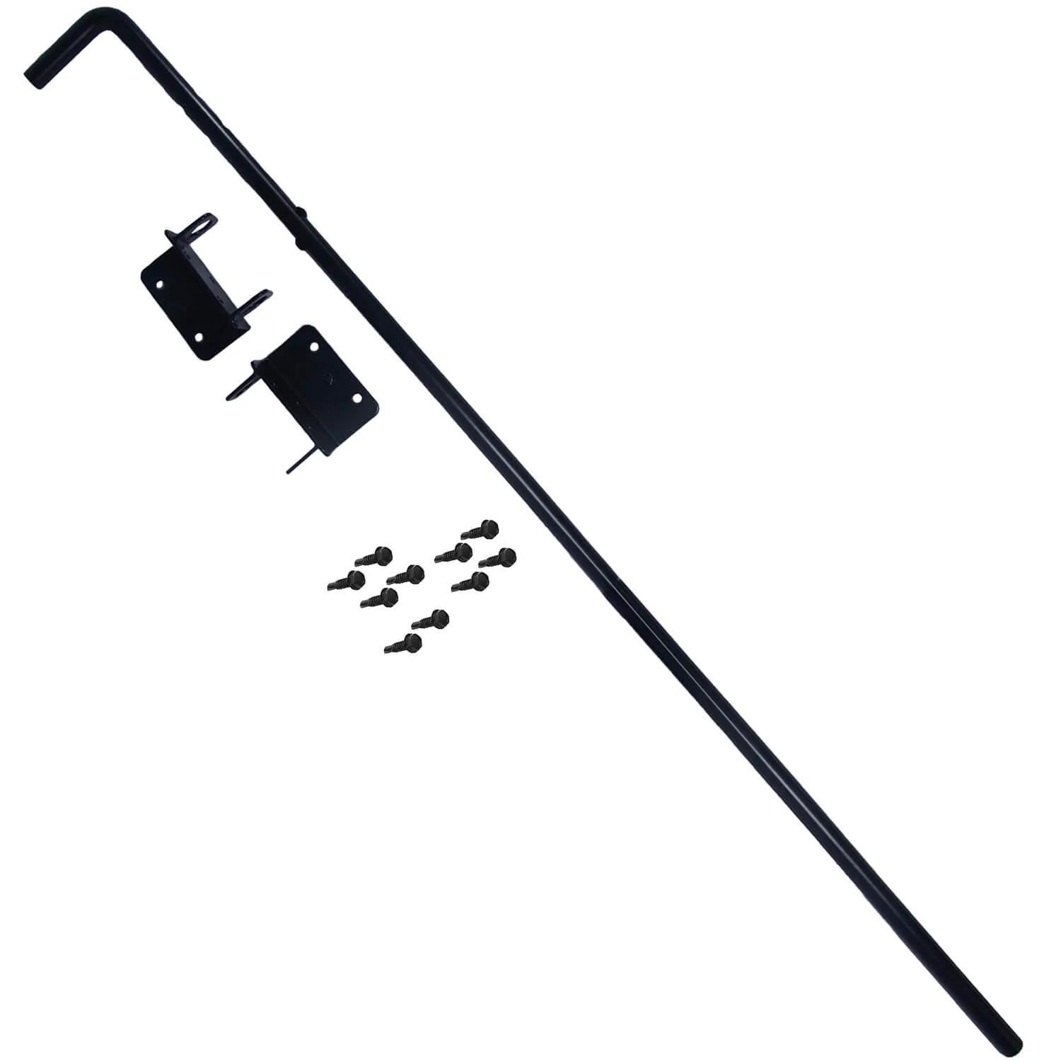 Vinyl Fence Gate Drop Rod - AKA Gate Drop Pin, Cane Bolt - Drop Rod - - Image 13