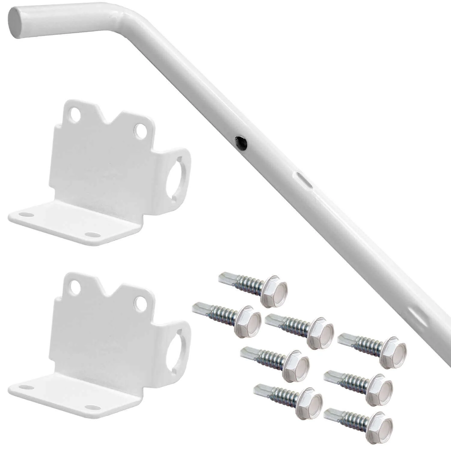 Vinyl Fence Gate Drop Rod - AKA Gate Drop Pin, Cane Bolt - Drop Rod - - Image 16