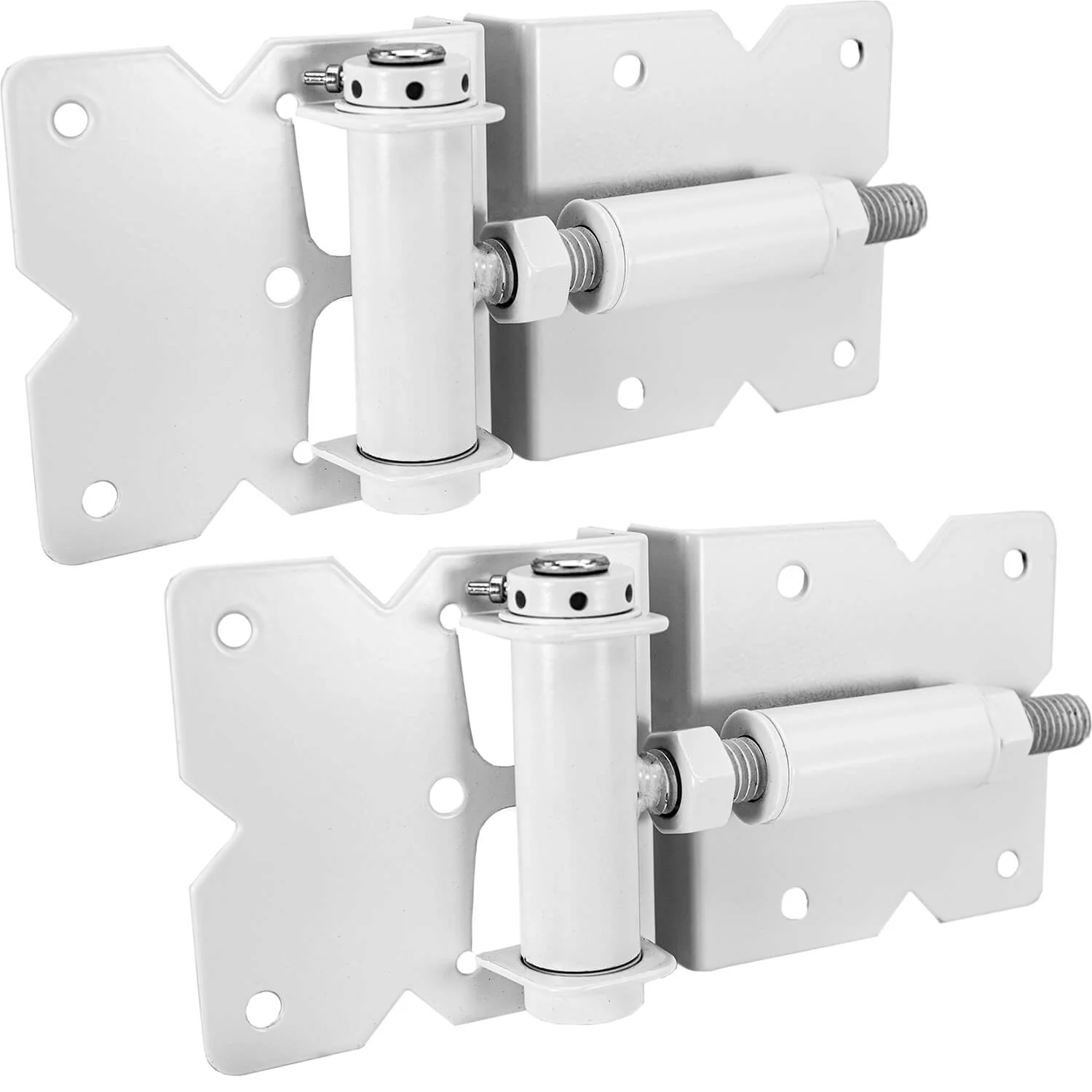 Vinyl Gate Hinges - For Vinyl, PVC or Plastic Fencing. Vinyl Fence Gate Hinges w/Mounting Hardware. Available in Standard, Self-Closing and Stainless Steel - Image 22