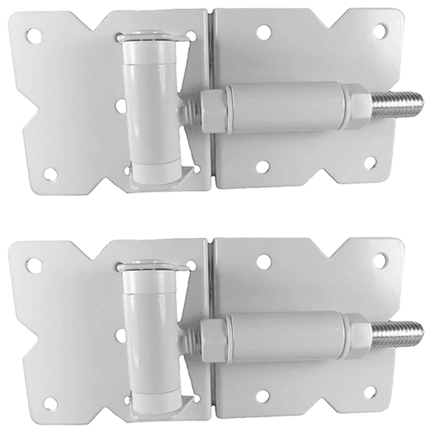 Vinyl Gate Hinges - For Vinyl, PVC or Plastic Fencing. Vinyl Fence Gate Hinges w/Mounting Hardware. Available in Standard, Self-Closing and Stainless Steel - Image 7