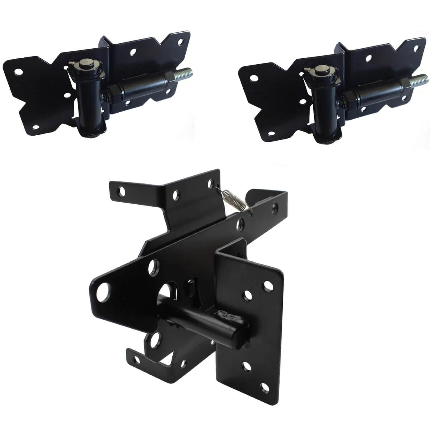 Vinyl Gate Kits in Standard and Self-Closing for Single and Double Gates. Choose from Black or White With or Without Drop Rods. Standard and Extended Gate Latches - Image 27