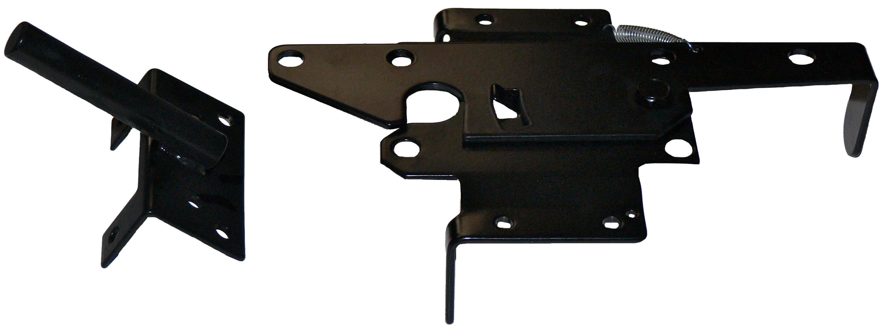 Vinyl Gate Latch for Vinyl, Wood, PVC etc Fencing. Fence Gate Latch w/Mounting Hardware - Gate Latches have a 90 Degree Bracket Resulting in a Positive Latch to Gate Connection - Image 3