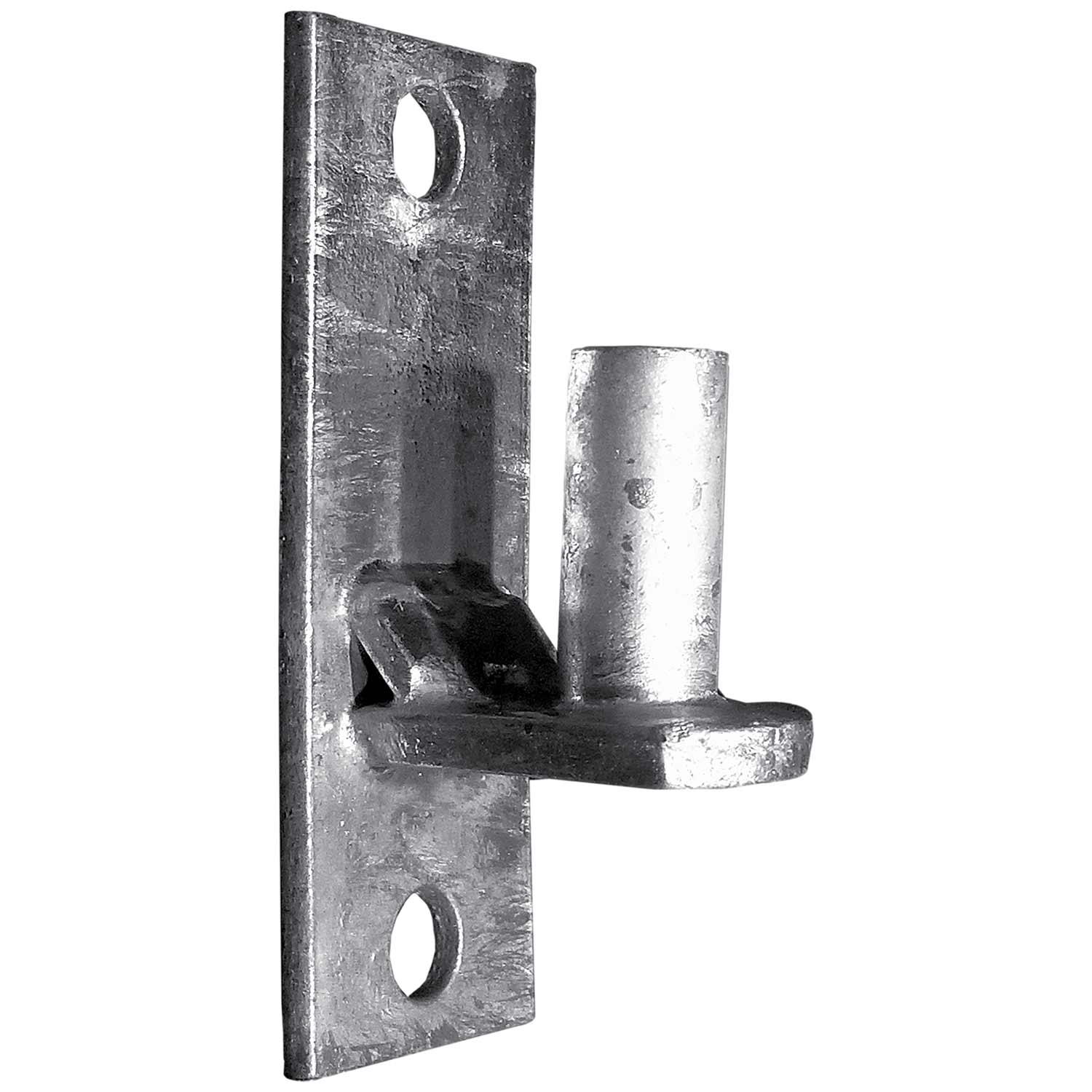 WALL MOUNT FLAT BACK Chain Link Fence Gate Hinge - 5/8 Hinge Pin - Image 7