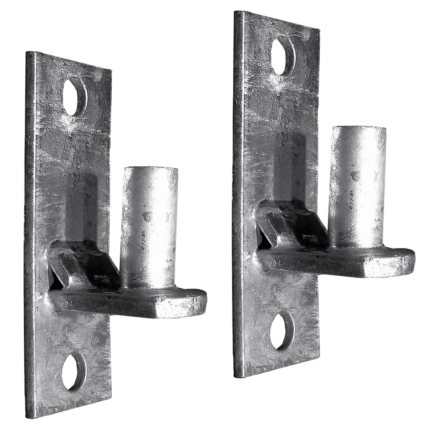 WALL MOUNT FLAT BACK Chain Link Fence Gate Hinge - 5/8 Hinge Pin - Image 8