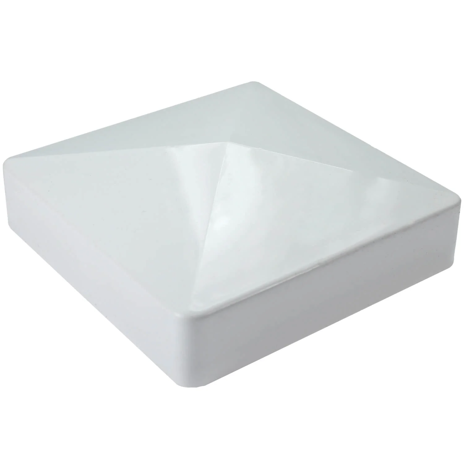 White Vinyl Post Caps – For 4" & 5" Vinyl Fence Posts - Image 24