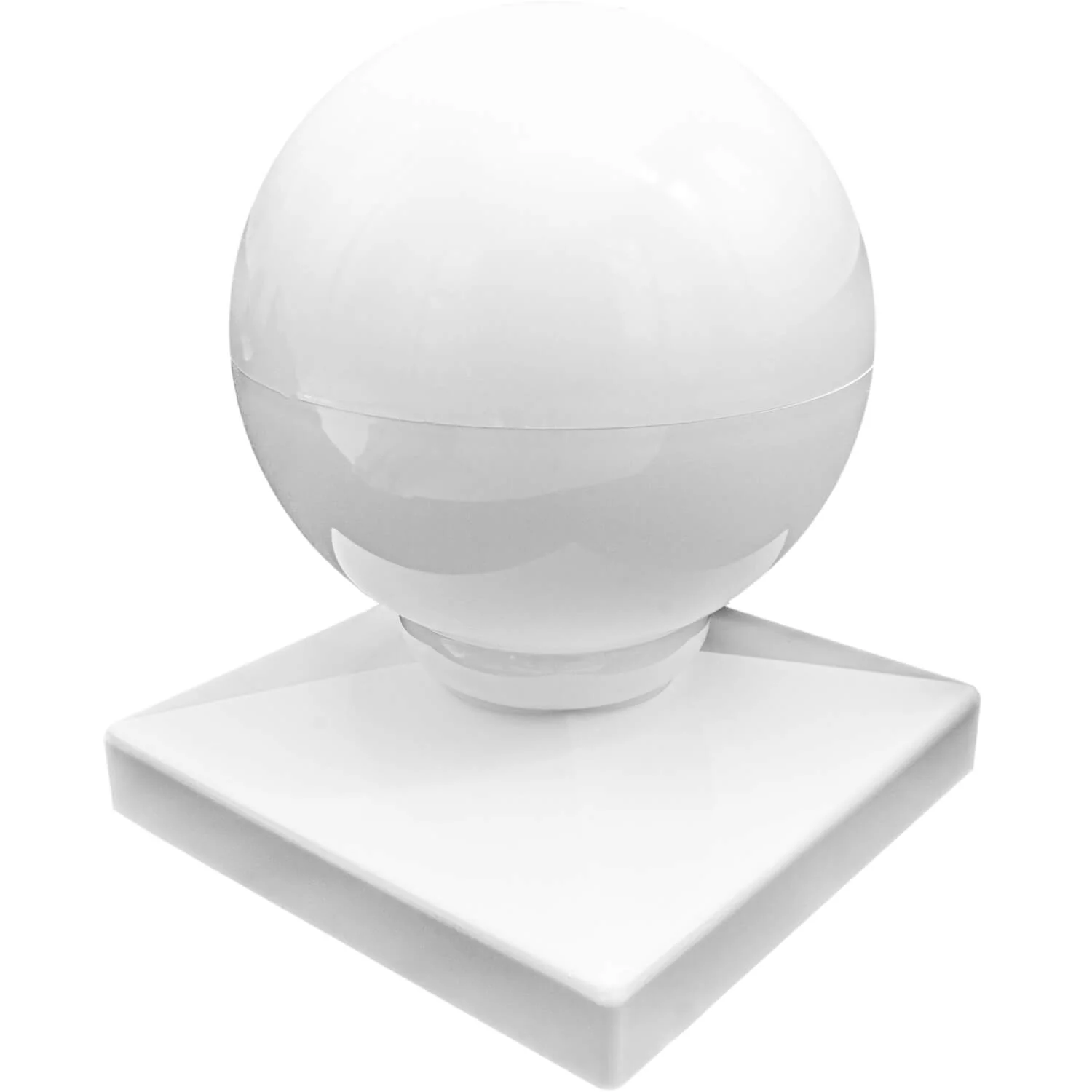 White Vinyl Post Caps – For 4" & 5" Vinyl Fence Posts - Image 25