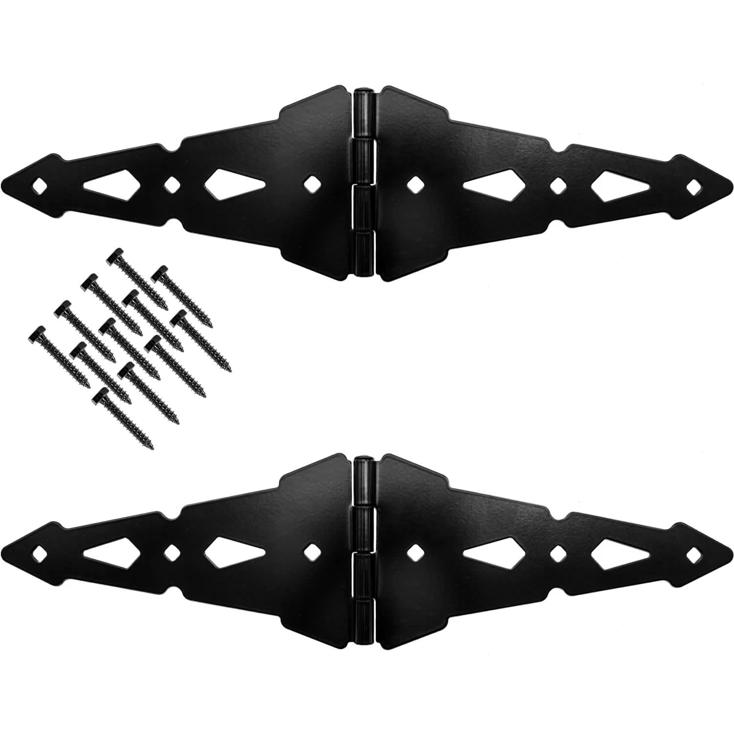 Black Wood Gate Hinges | Self-Closing & Standard Hinges - Image 12
