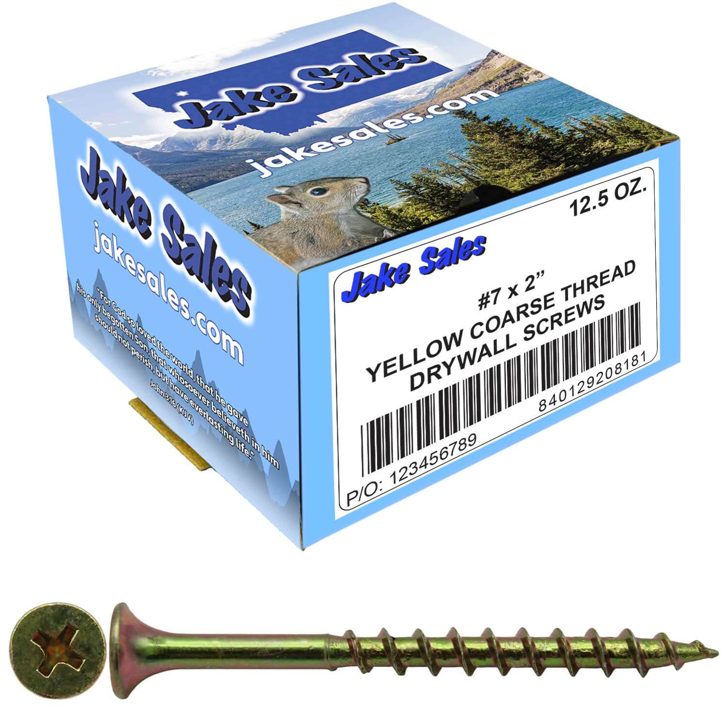 Yellow Zinc Coarse Thread Drywall, Gypsum board, Sheetrock, Plasterboard Screws. Use for all purpose wood screws - Image 48