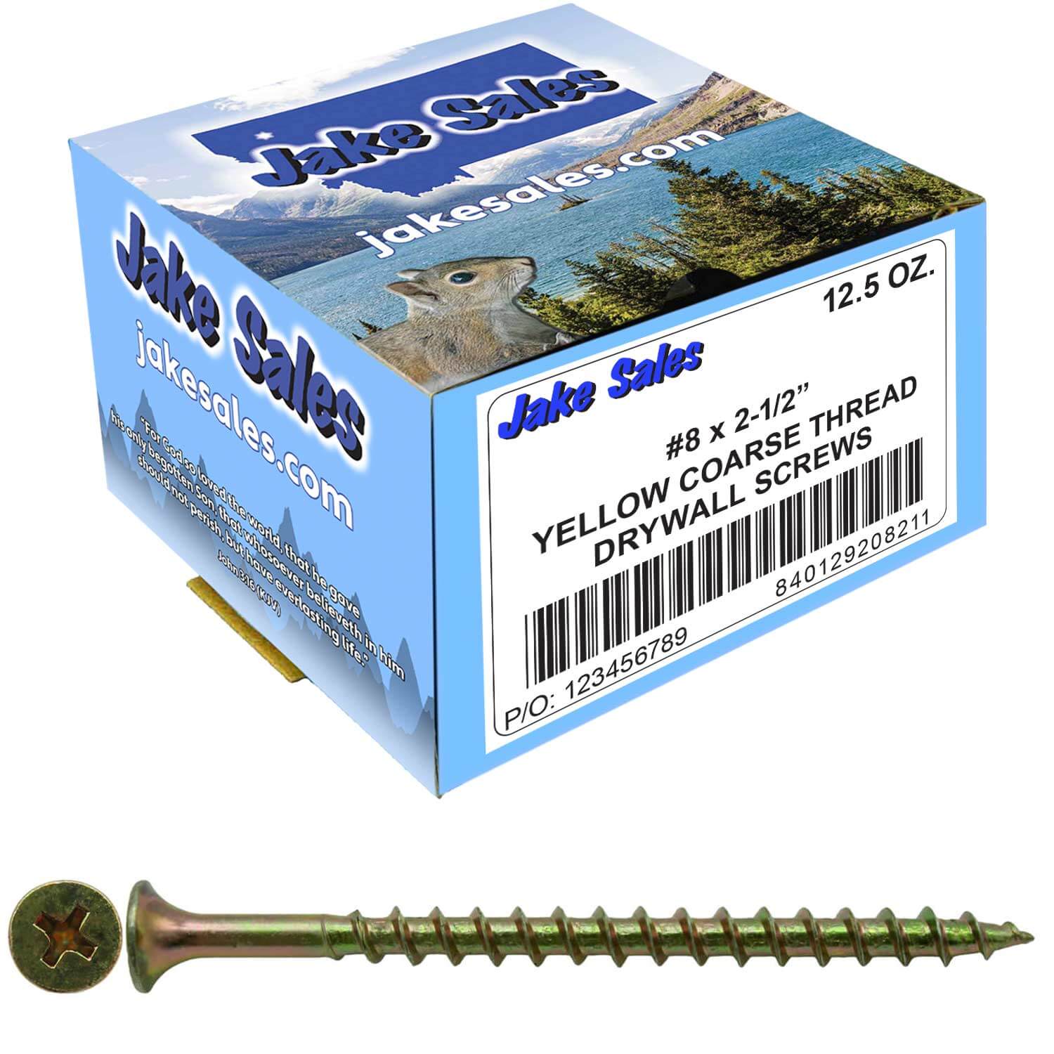 Yellow Zinc Coarse Thread Drywall, Gypsum board, Sheetrock, Plasterboard Screws. Use for all purpose wood screws - Image 51